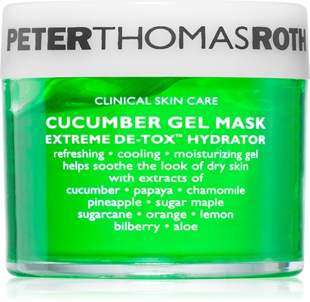 Увлажняющая гелевая маска для лица и области вокруг глаз Peter Thomas Roth Cucumber De-Tox Gel Mask, 50 ml
Увлажняющая гелевая маска для лица и области вокруг глаз Peter Thomas Roth Cucumber De-Tox Gel Mask, 50 ml