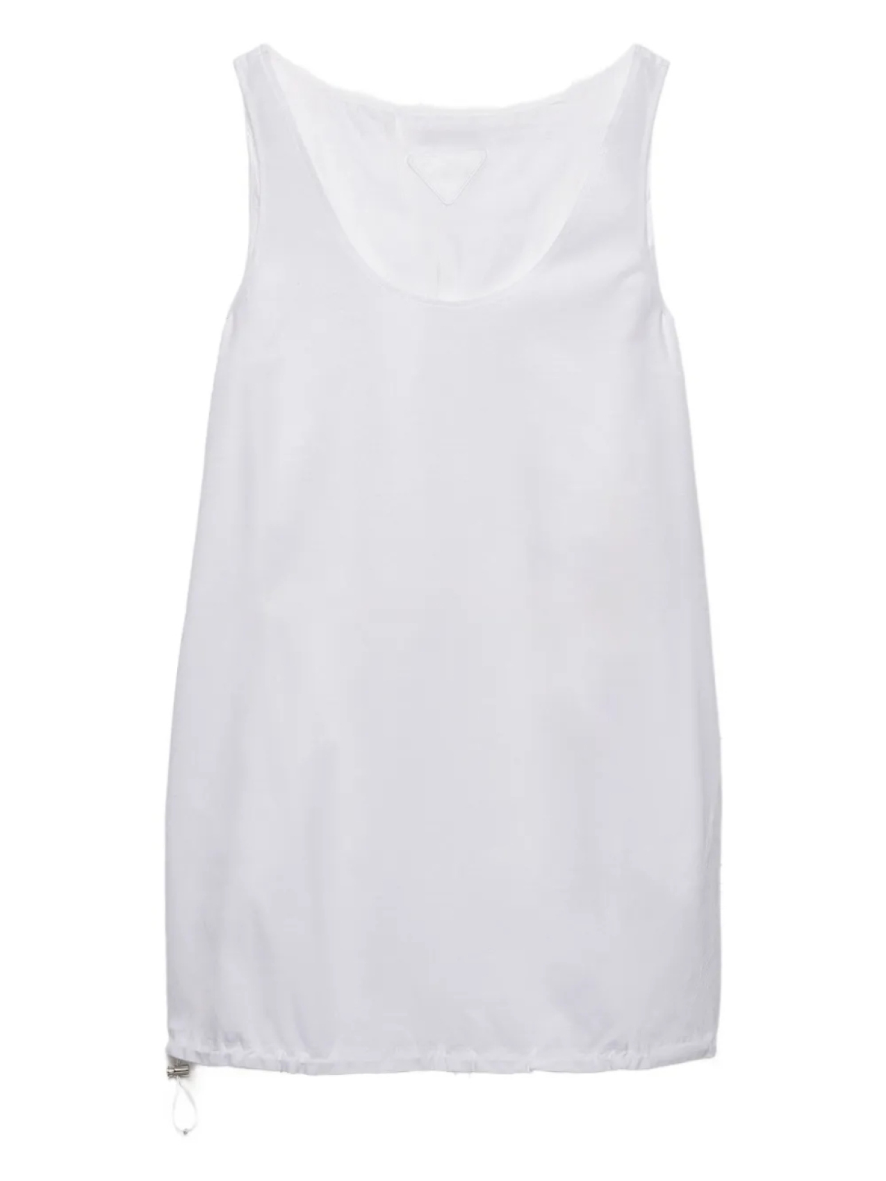 Prada двустороннее платье мини Re-Nylon, белый
Prada двустороннее платье мини Re-Nylon, белый