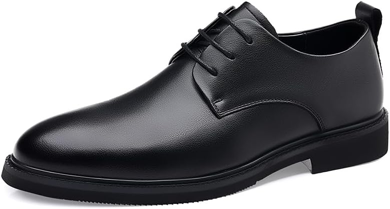 Мужская кожаная обувь Classic Brand для повседневной носки, удобные деловые туфли с износостойкой подошвой, мужские обувь для вождения и поездок на работу Sfxlucart, черный
Мужская кожаная обувь Classic Brand для повседневной носки, удобные деловые туфли с износостойкой подошвой, мужские обувь для вождения и поездок на работу Sfxlucart, черный