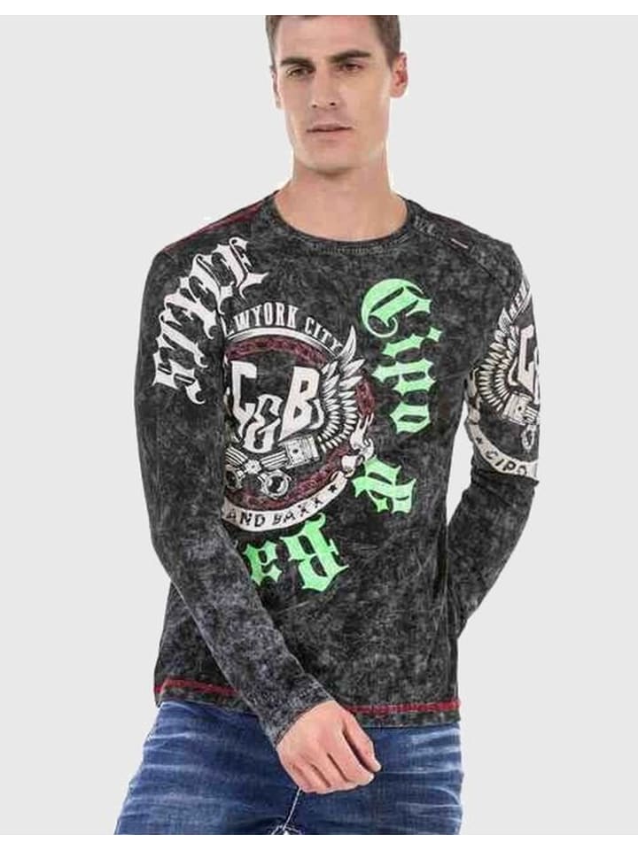 Функциональный лонгслив Cipo & Baxx, черный
Функциональный лонгслив Cipo & Baxx, черный