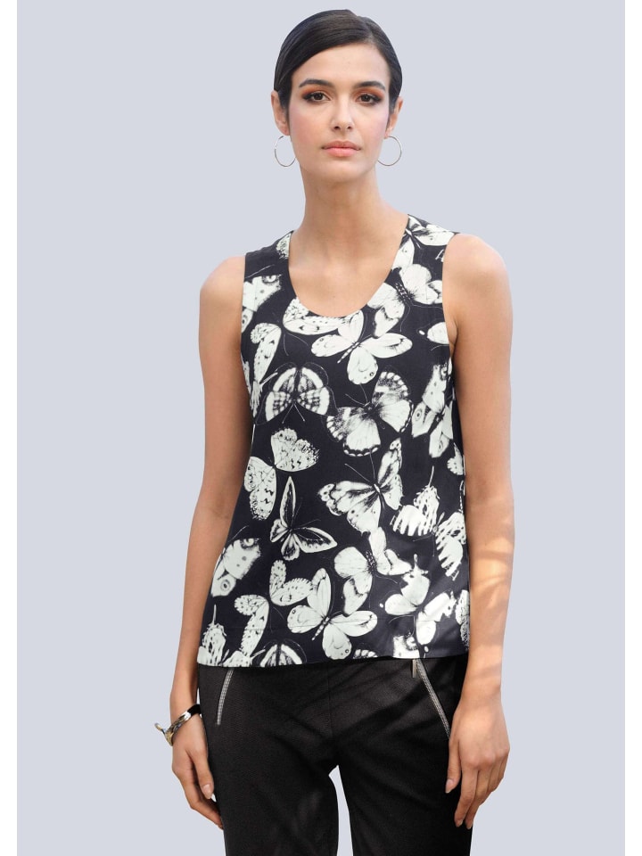 Alba Moda Топ с графическим принтом черного цвета по всей поверхности
Alba Moda Топ с графическим принтом черного цвета по всей поверхности