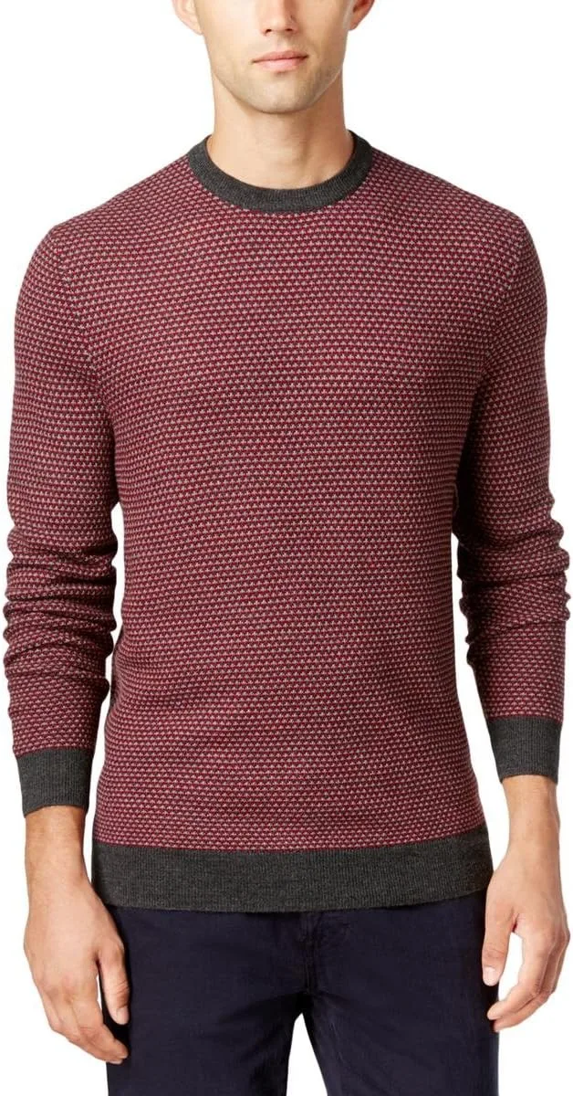 Свитер Club Room с геометрическим жаккардовым узором
Свитер Club Room с геометрическим жаккардовым узором