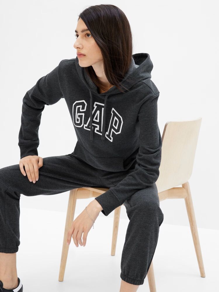 Толстовка с логотипом и флисом Gap, серый
Толстовка с логотипом и флисом Gap, серый