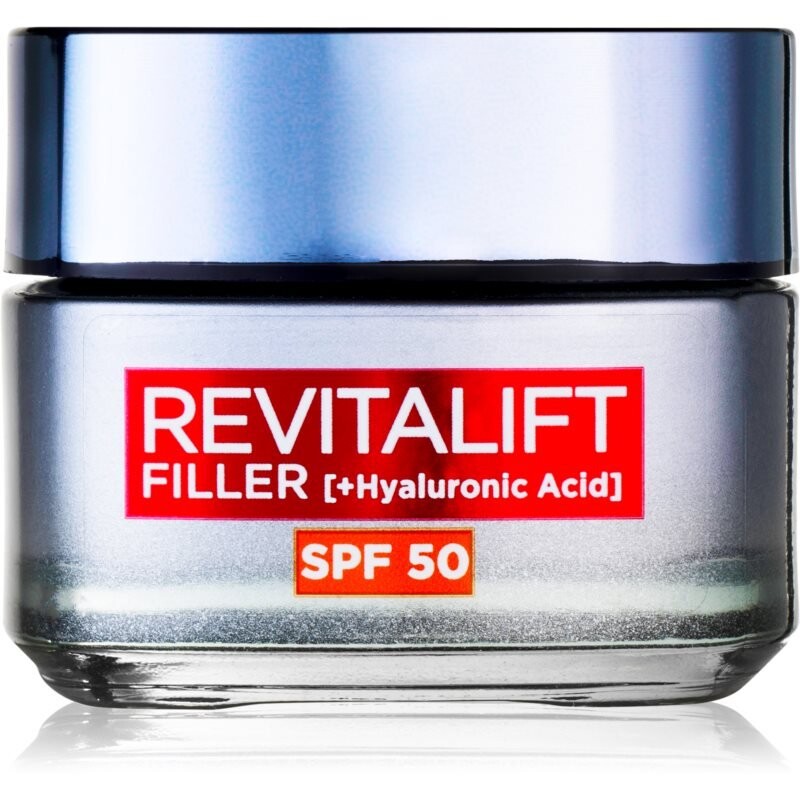 L'Oréal Paris Revitalift Filler дневной крем против морщин SPF 50 50 мл Inna Marka
L'Oréal Paris Revitalift Filler дневной крем против морщин SPF 50 50 мл Inna Marka