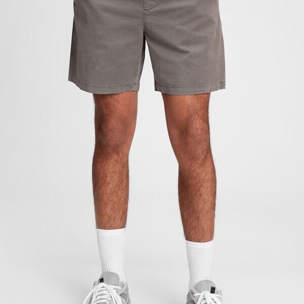 Шорты из эластичного хлопка с завязками на шнурке Gap, серый
Шорты из эластичного хлопка с завязками на шнурке Gap, серый