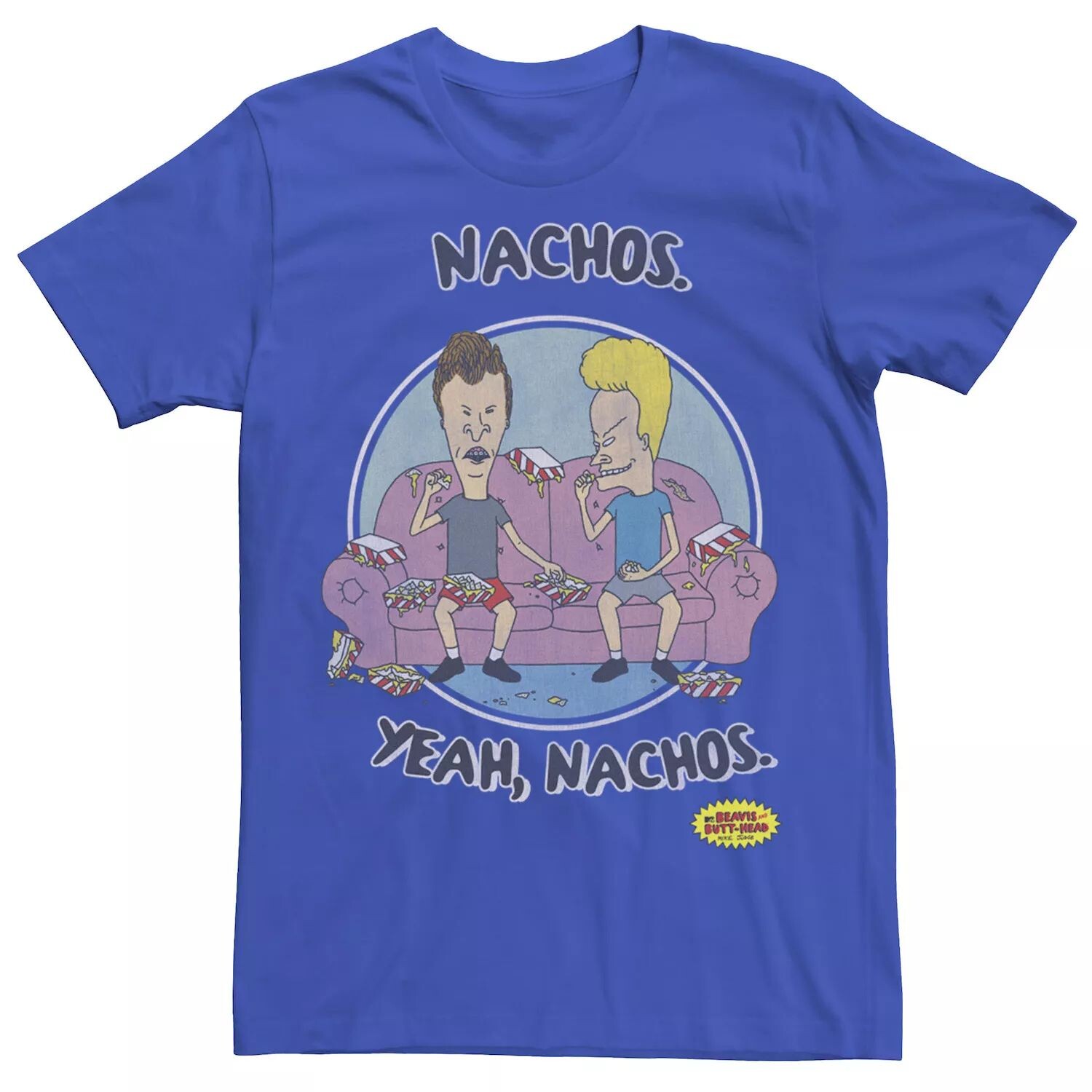 Мужская футболка Beavis And Butt-Head Nachos Yeah Nachos с портретом Licensed Character
Мужская футболка Beavis And Butt-Head Nachos Yeah Nachos с портретом Licensed Character