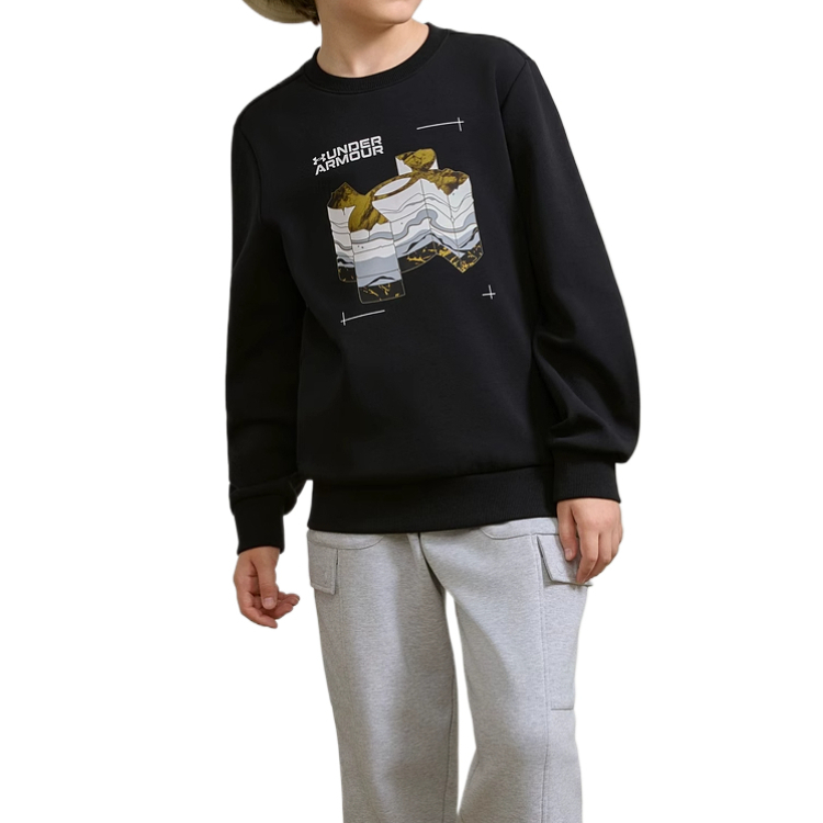 Толстовка fw25 детская Under Armour, черный
Толстовка fw25 детская Under Armour, черный