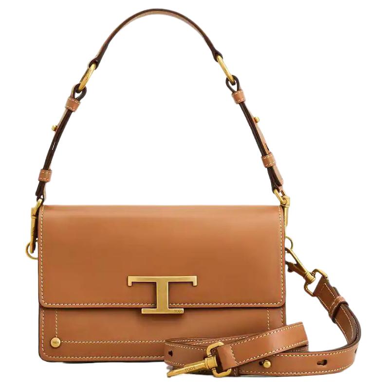 TOD'S Мини-сумка через плечо из гладкой коровьей кожи, кроссбоди унисекс Brown
TOD'S Мини-сумка через плечо из гладкой коровьей кожи, кроссбоди унисекс Brown