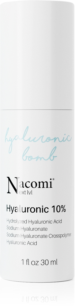 Увлажняющая сыворотка с гиалуроновой бомбой нового уровня Nacomi, 30 мл
Увлажняющая сыворотка с гиалуроновой бомбой нового уровня Nacomi, 30 мл