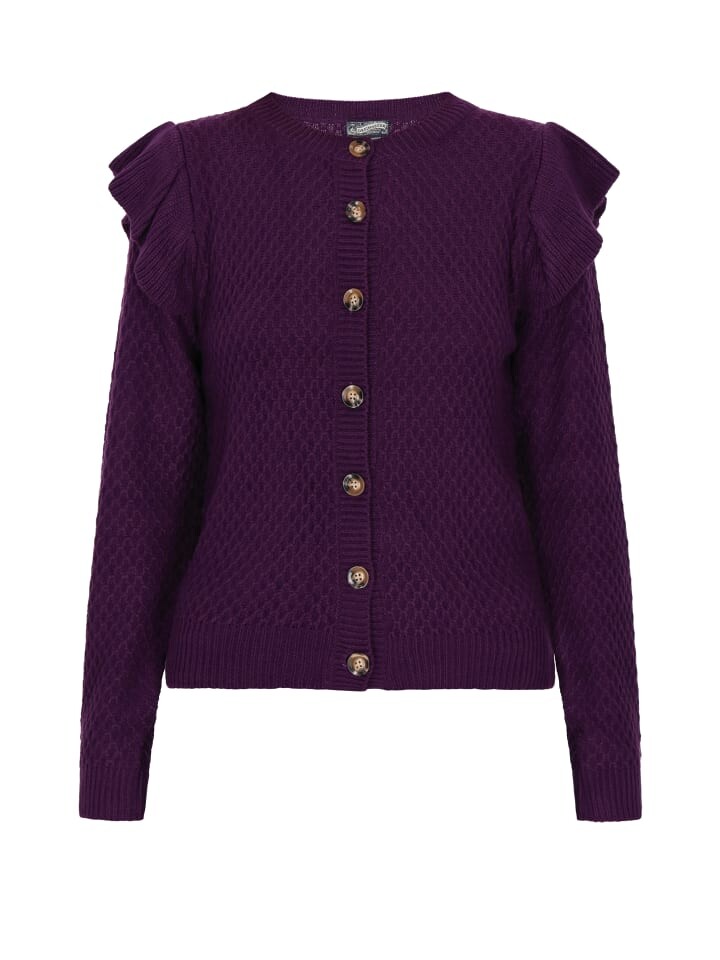 Пуловер DreiMaster Vintage Cardigan, фиолетовый 
Пуловер DreiMaster Vintage Cardigan, фиолетовый