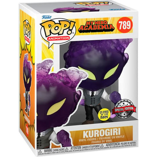 Funko POP! Курогири 789 (GITD) — Моя геройская академия
Funko POP! Курогири 789 (GITD) — Моя геройская академия