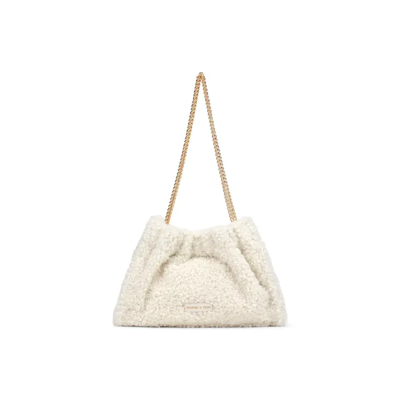 Charles&Keith CHARLES & KEITH Женская сумка через плечо, Кремово-кремовый белый
Charles&Keith CHARLES & KEITH Женская сумка через плечо, Кремово-кремовый белый