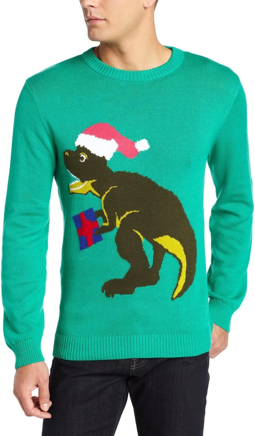 Свитер мужской Alex Stevens Santasaurus Rex
Свитер мужской Alex Stevens Santasaurus Rex
