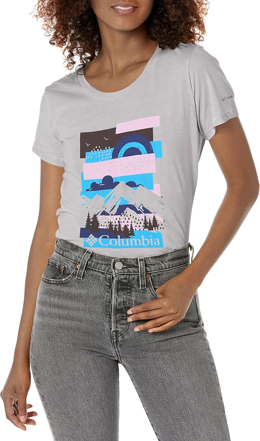 Columbia Womens Daisy Days футболка с коротким рукавом и принтом, Columbia Grey Heather/Scenic Collage
Columbia Womens Daisy Days футболка с коротким рукавом и принтом, Columbia Grey Heather/Scenic Collage