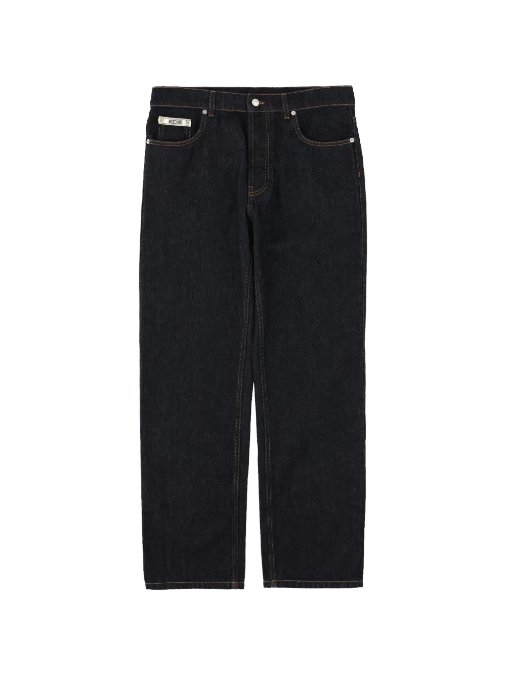 Джинсы с нашивкой-логотипом Moschino, синий
Джинсы с нашивкой-логотипом Moschino, синий