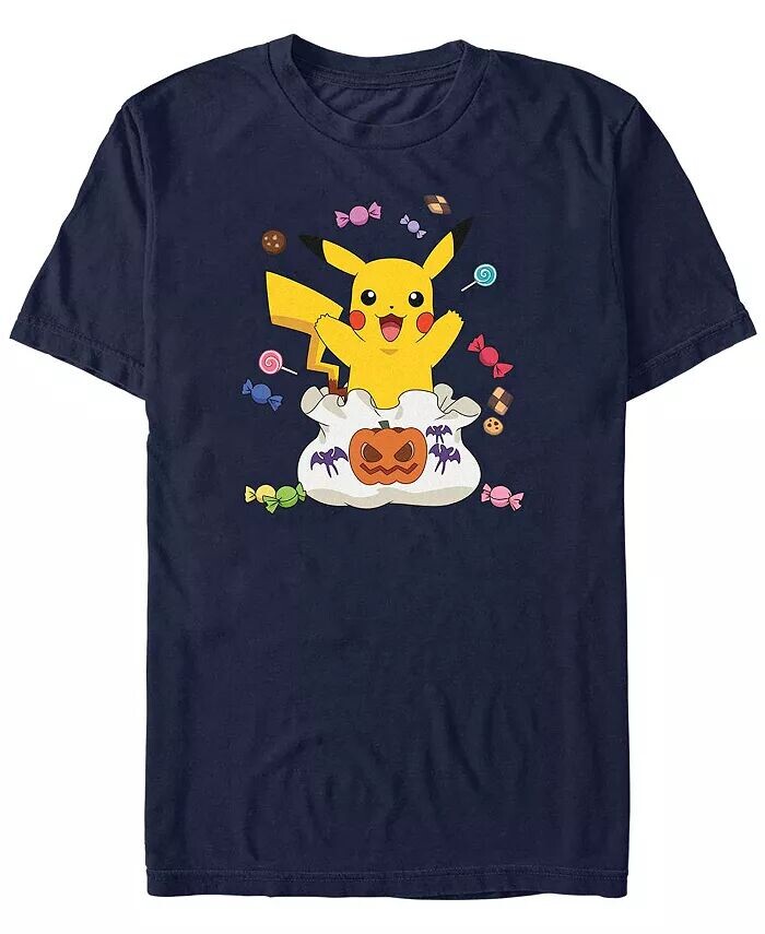 Футболка мужская с короткими рукавами Pokemon Pika Candy Fifth Sun, синий
Футболка мужская с короткими рукавами Pokemon Pika Candy Fifth Sun, синий