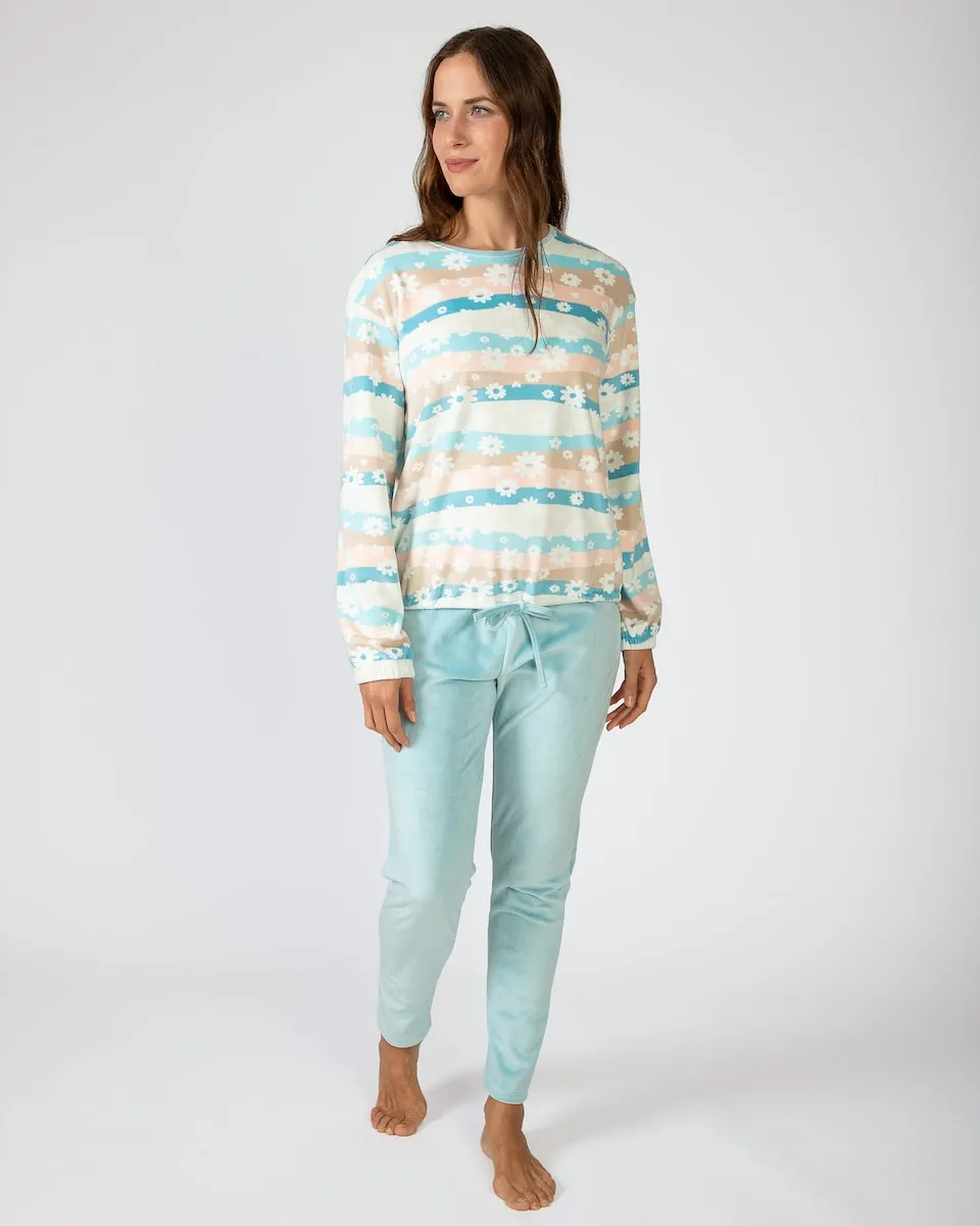 Женская длинная пижама из микрополара Massana, светло-голубой
Женская длинная пижама из микрополара Massana, светло-голубой