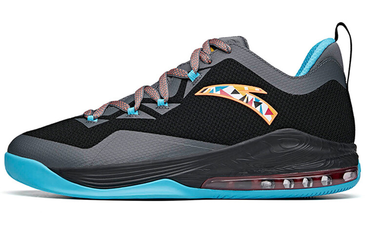 Баскетбольные кроссовки Divine Shield мужские с низким верхом серые/черные/синие Anta
Баскетбольные кроссовки Divine Shield мужские с низким верхом серые/черные/синие Anta