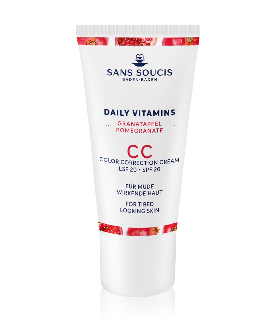 CC-крем Sans Soucis Daily Vitamins CC Cream Anti-Müdigkeit LSF 20, 30 ml
CC-крем Sans Soucis Daily Vitamins CC Cream Anti-Müdigkeit LSF 20, 30 ml