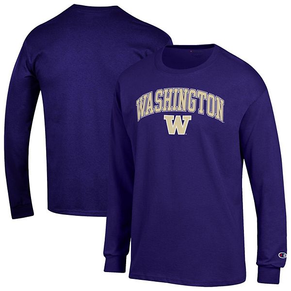 Мужская фиолетовая футболка washington huskies arch over logo 2-hit с длинным рукавом Champion
Мужская фиолетовая футболка washington huskies arch over logo 2-hit с длинным рукавом Champion