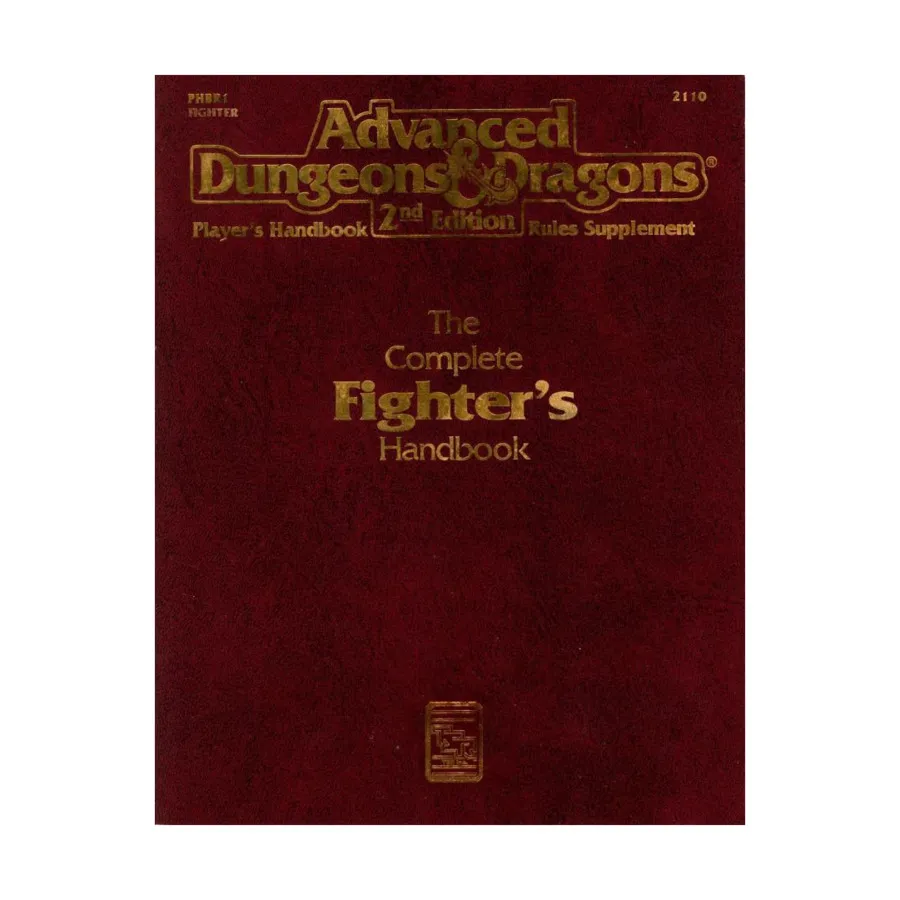 Complete Fighter's Handbook (4th Printings), Advanced Dungeons & Dragons (2nd Edition) - Player's Guides & Books, мягкая обложка
Complete Fighter's Handbook (4th Printings), Advanced Dungeons & Dragons (2nd Edition) - Player's Guides & Books, мягкая обложка