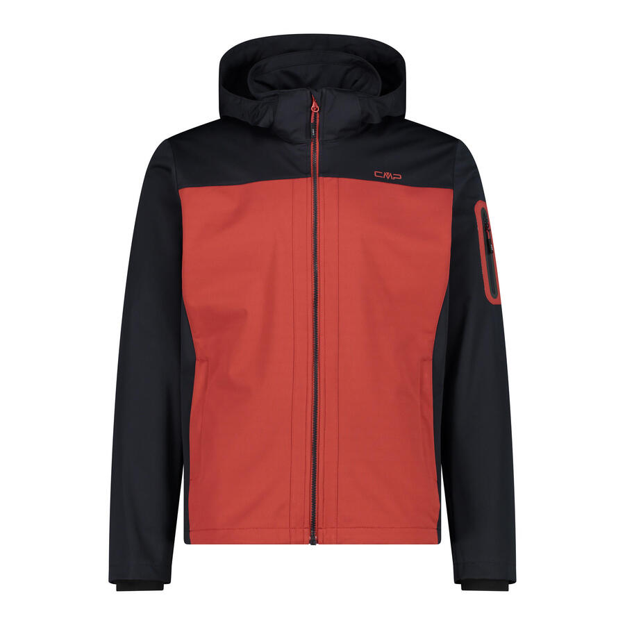 Мужская куртка CMP Softshell с капюшоном и застежкой-молнией 39A5027
Мужская куртка CMP Softshell с капюшоном и застежкой-молнией 39A5027