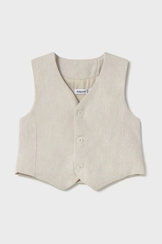 Детская льняная жилетка Mayoral, бежевый
Детская льняная жилетка Mayoral, бежевый