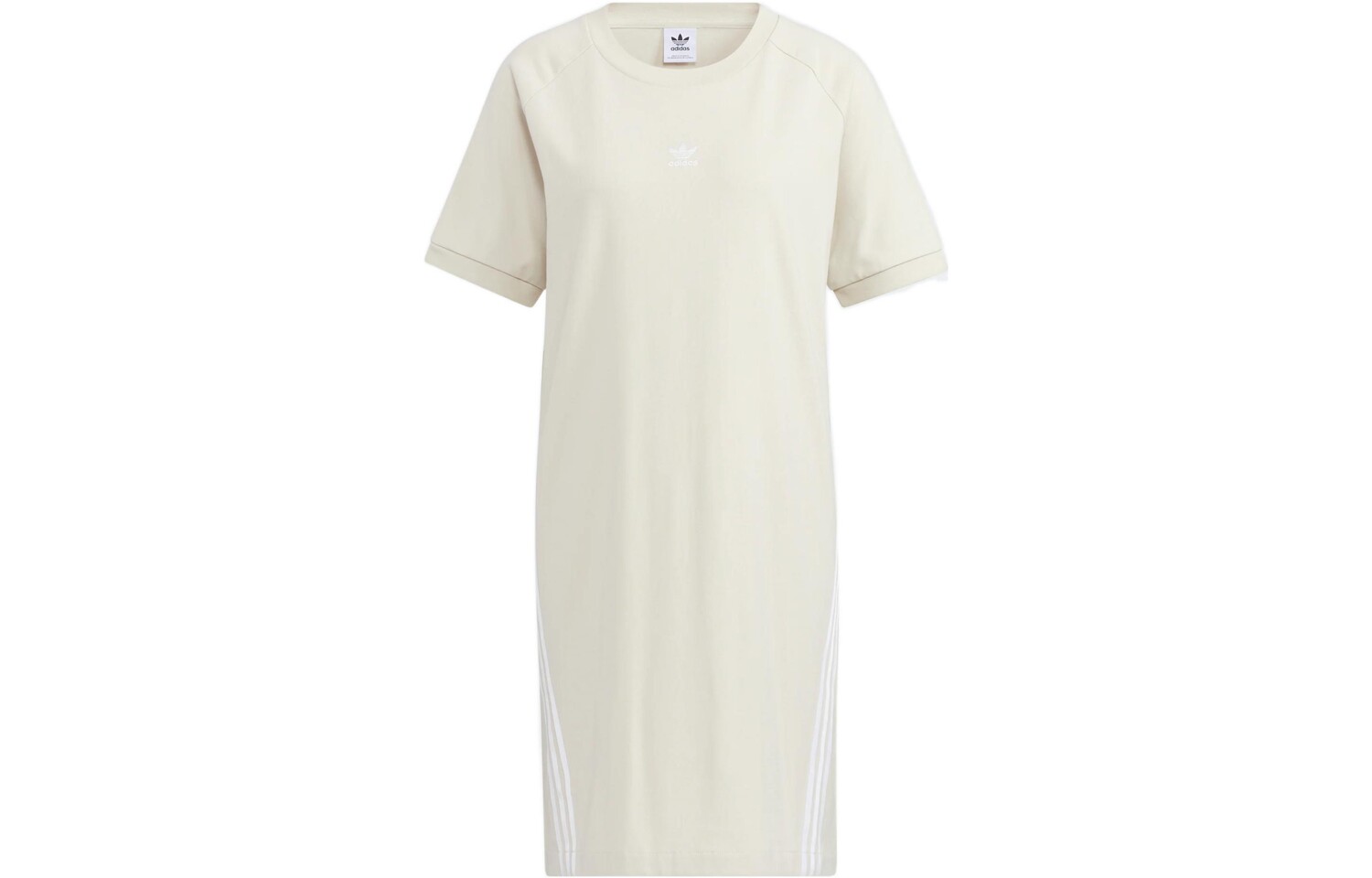Платье с короткими рукавами и тремя полосками, женское, цвет белый Adidas Originals
Платье с короткими рукавами и тремя полосками, женское, цвет белый Adidas Originals