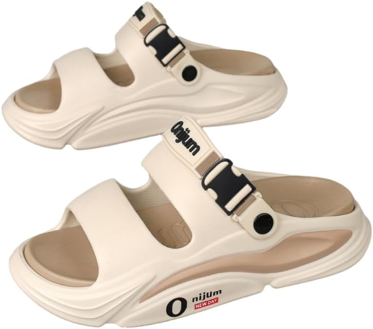 Мужские повседневные сандалии с круглым носком, удобный материал для выхода в открытый космос, не скользящая подошва, мужские сабо идеально подходят для повседневной носки Hchctry, коричневый
Мужские повседневные сандалии с круглым носком, удобный материал для выхода в открытый космос, не скользящая подошва, мужские сабо идеально подходят для повседневной носки Hchctry, коричневый