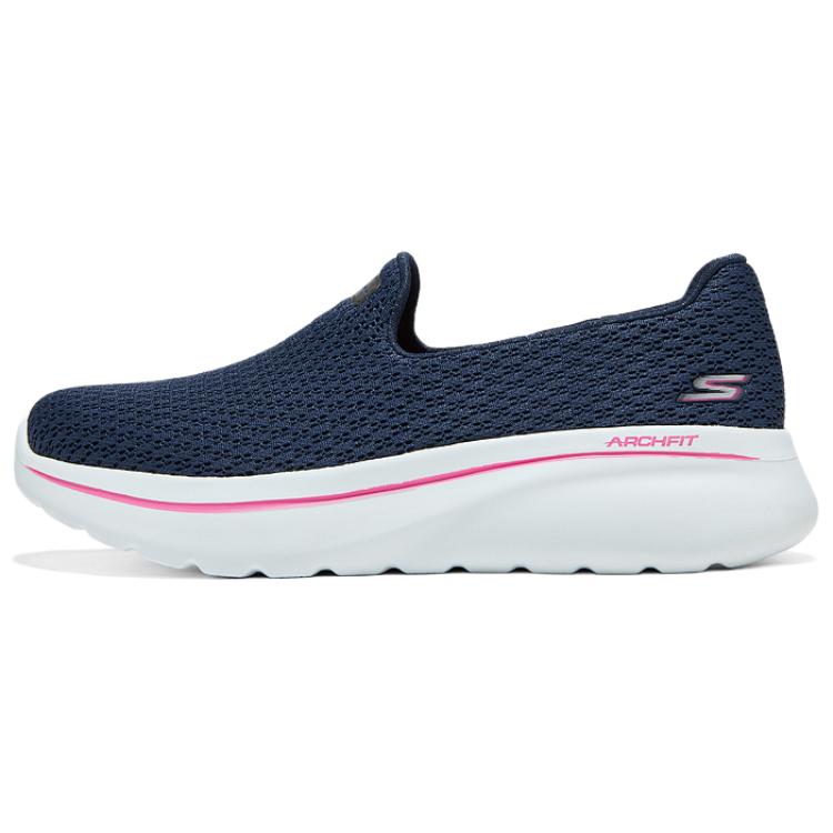 Skechers Женские кроссовки для ходьбы ArchFit устойчивые к истиранию дышащие низкие синие
Skechers Женские кроссовки для ходьбы ArchFit устойчивые к истиранию дышащие низкие синие