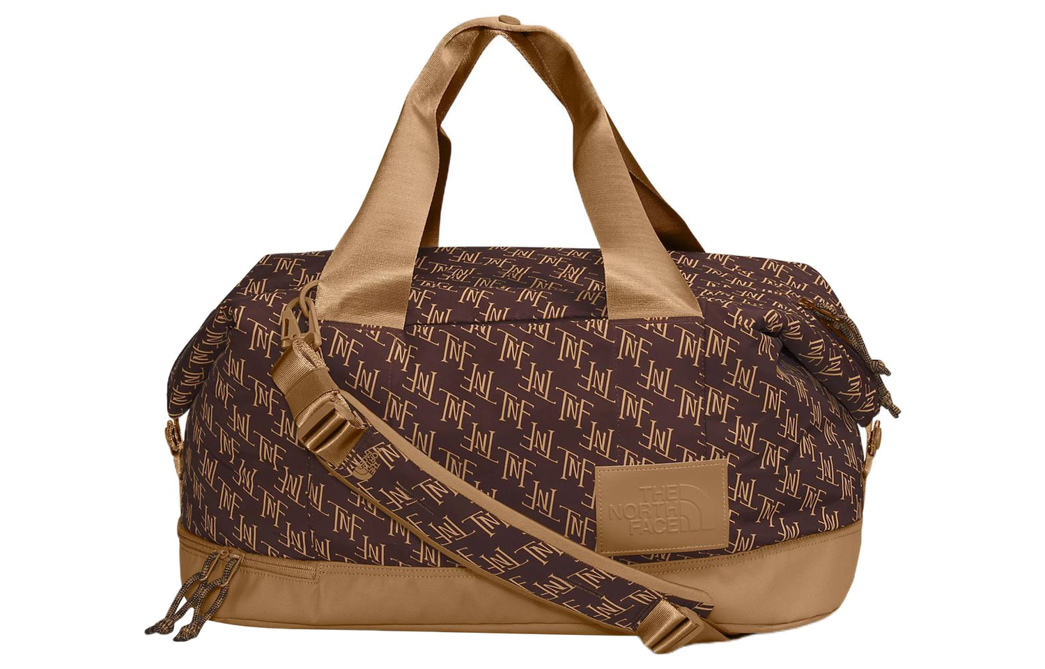 68-литровая портативная дорожная сумка через плечо из нейлона коричневого цвета для женщин THE NORTH FACE
68-литровая портативная дорожная сумка через плечо из нейлона коричневого цвета для женщин THE NORTH FACE