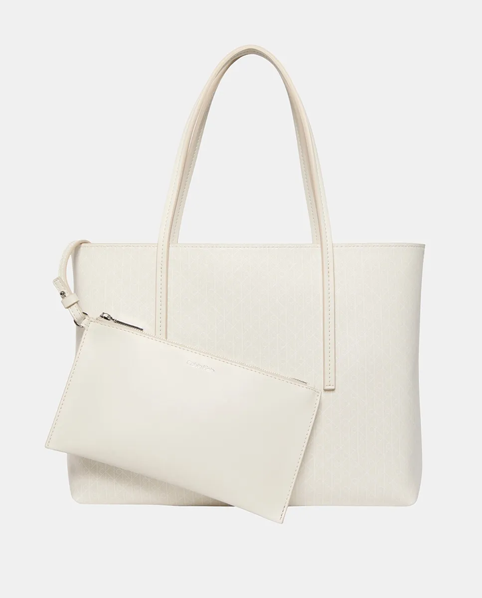 Сумка-шоппер с монограммой Calvin Klein, белый
Сумка-шоппер с монограммой Calvin Klein, белый