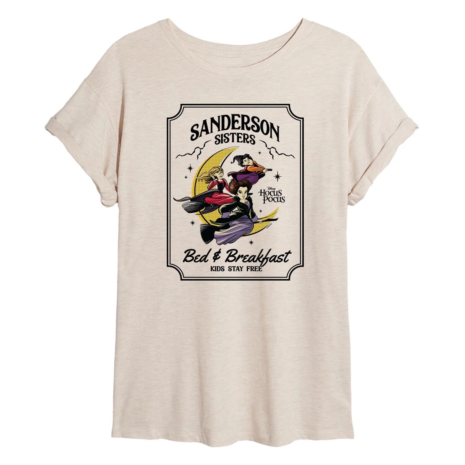 Детская струящаяся футболка Hocus Pocus Sanderson Sisters Licensed Character, бежевый
Детская струящаяся футболка Hocus Pocus Sanderson Sisters Licensed Character, бежевый