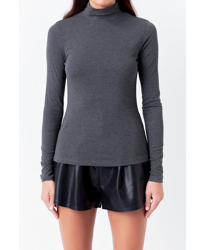 Женский топ с высоким воротником endless rose, цвет Charcoal
Женский топ с высоким воротником endless rose, цвет Charcoal