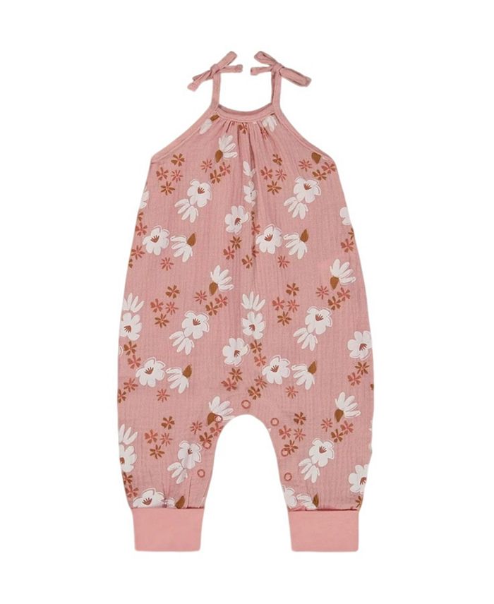 Детский комбинезон с принтом из муслина на завязках для девочек - Baby Deux par Deux, розовый
Детский комбинезон с принтом из муслина на завязках для девочек - Baby Deux par Deux, розовый