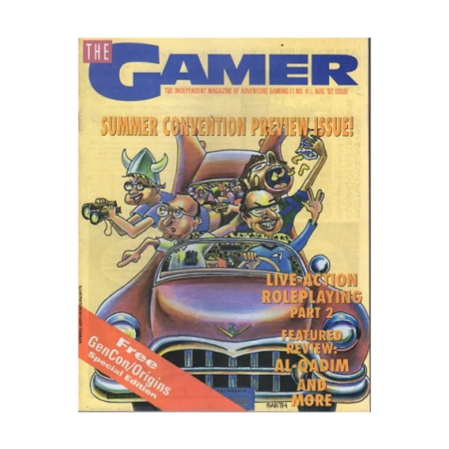 Журнал #4.5 "Al-Qadim, Summer Convention Preview", Gamer - Magazine
Журнал #4.5 "Al-Qadim, Summer Convention Preview", Gamer - Magazine