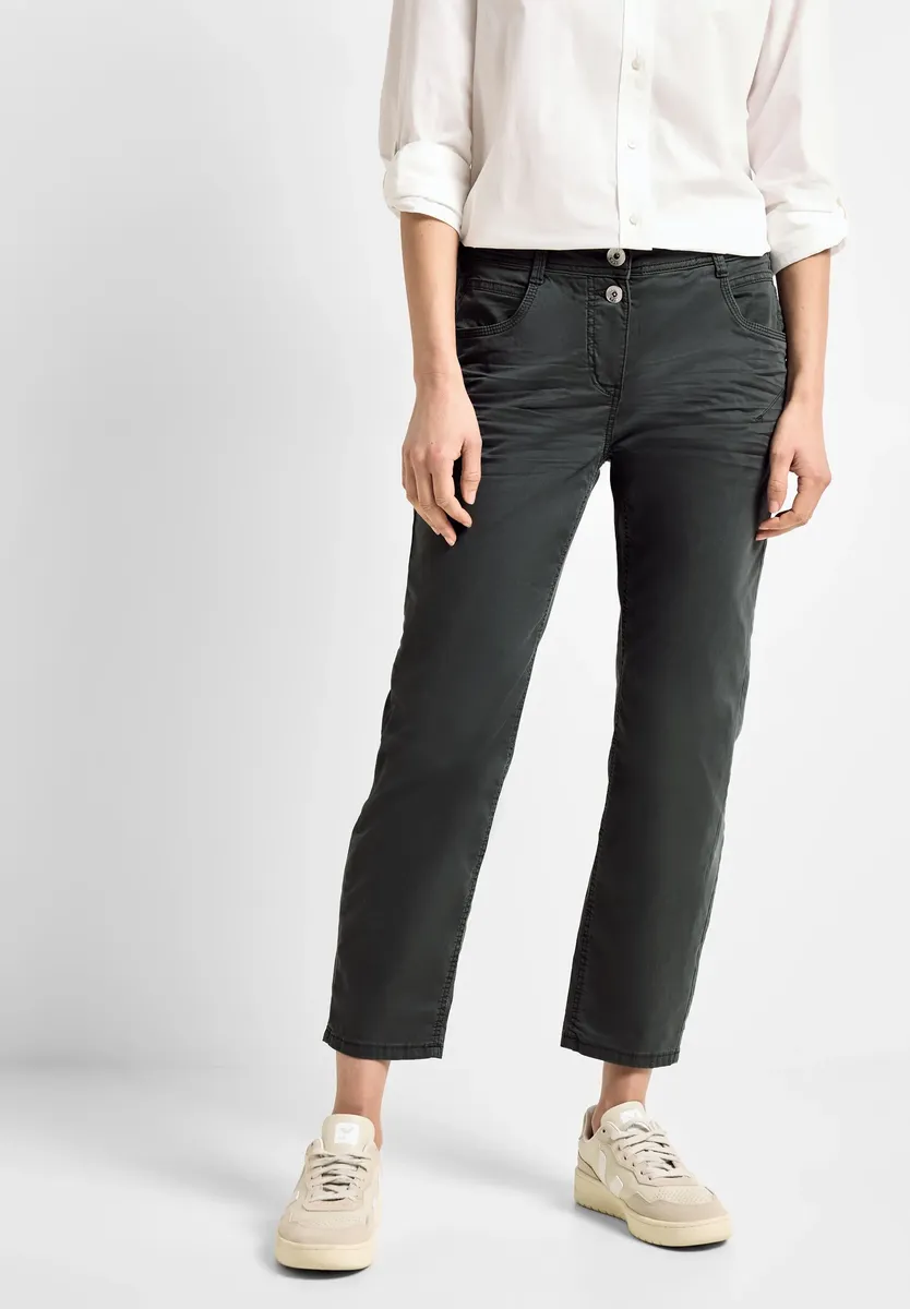 Трикотажные брюки Cecil универсального дизайна, хаки
Трикотажные брюки Cecil универсального дизайна, хаки