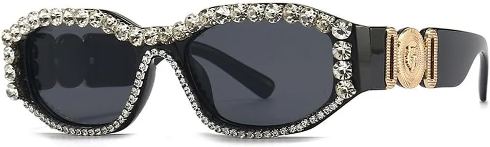 Винтажные солнцезащитные очки в стиле панк с кристаллами и бриллиантами, женские, с индивидуальным дизайном, маленькие, неправильной формы, модные очки HVTVTLA, C1
Винтажные солнцезащитные очки в стиле панк с кристаллами и бриллиантами, женские, с индивидуальным дизайном, маленькие, неправильной формы, модные очки HVTVTLA, C1