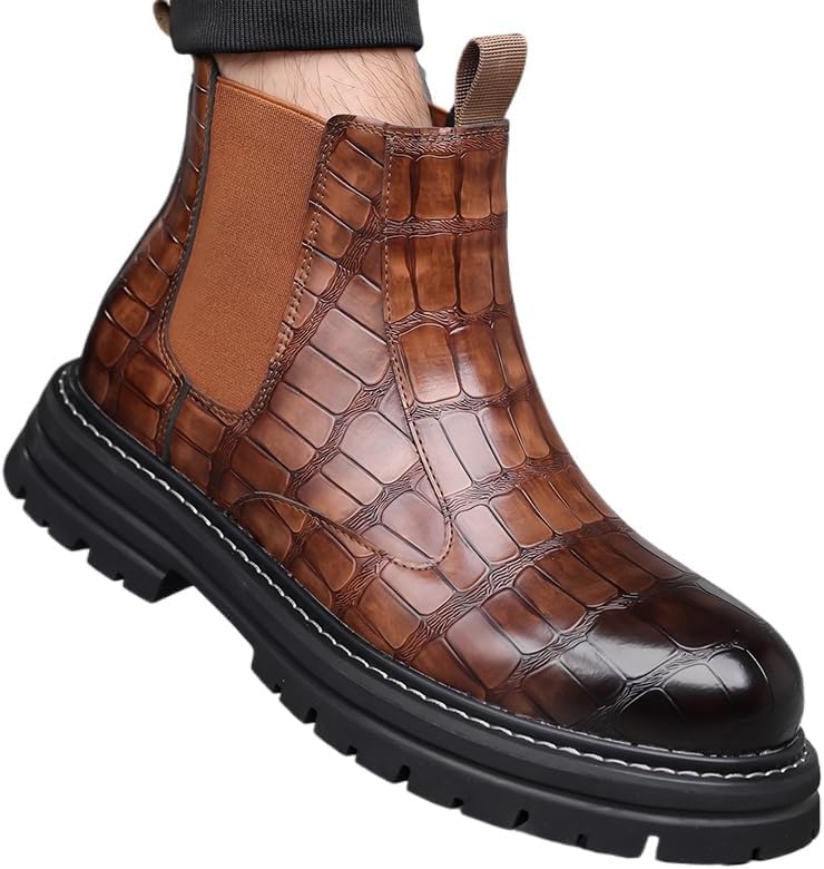 Стильные мужские ботинки, легкая кожаная обувь - черные и коричневые Sfwarmart
Стильные мужские ботинки, легкая кожаная обувь - черные и коричневые Sfwarmart