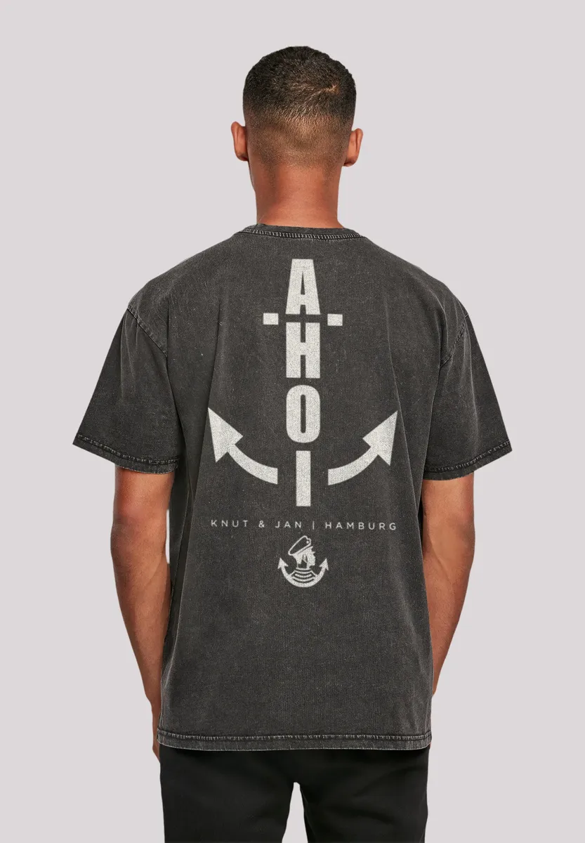 Футболка F4NT4STIC "Ahoy Anker Knut & Jan Hamburg", принт, черный
Футболка F4NT4STIC "Ahoy Anker Knut & Jan Hamburg", принт, черный