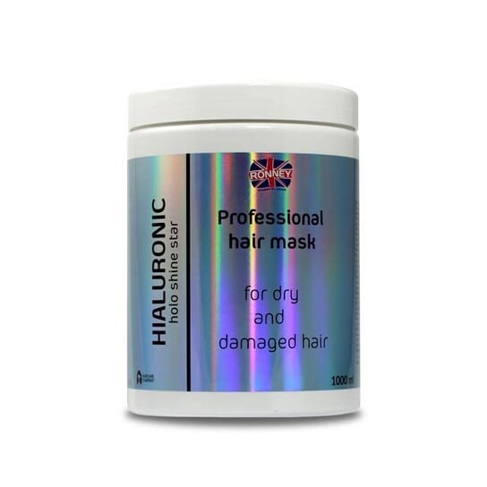 Маска для волос, 1000 мл Ronney, Holo Shine Star Hialuronic
Маска для волос, 1000 мл Ronney, Holo Shine Star Hialuronic