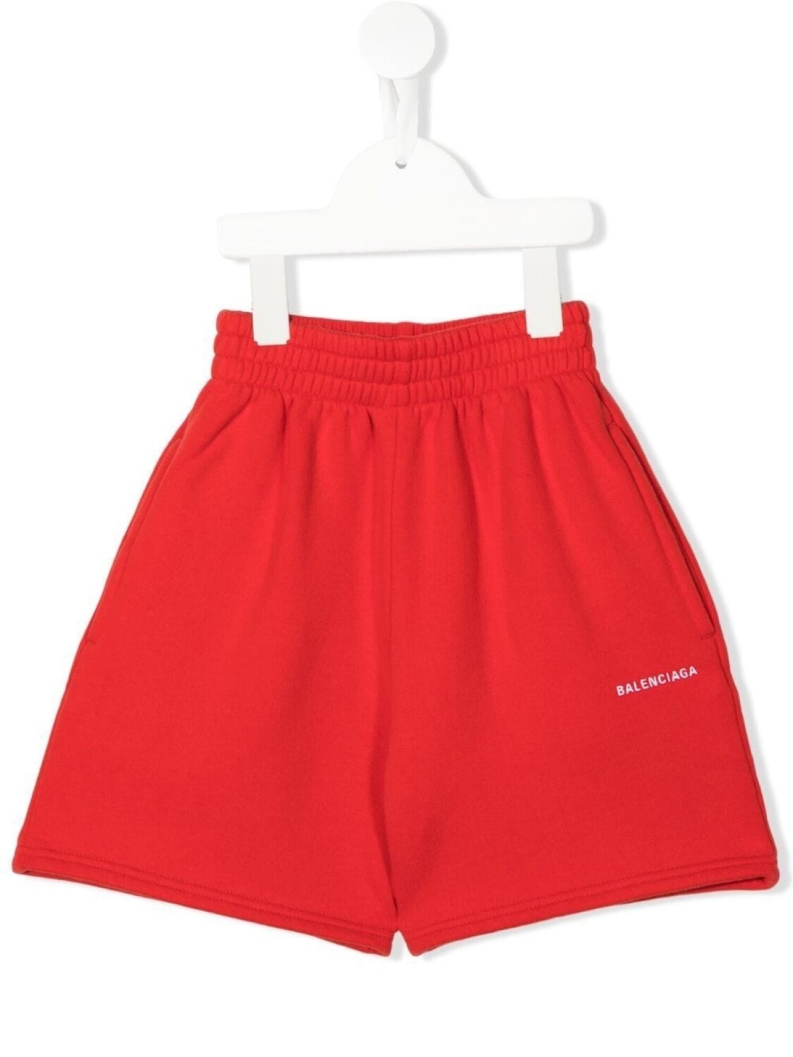 Balenciaga Kids спортивные шорты с логотипом, красный
Balenciaga Kids спортивные шорты с логотипом, красный