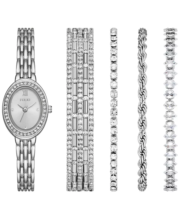 Женские кварцевые часы с тремя стрелками из серебряного сплава, 23 мм Folio, sliver
Женские кварцевые часы с тремя стрелками из серебряного сплава, 23 мм Folio, sliver