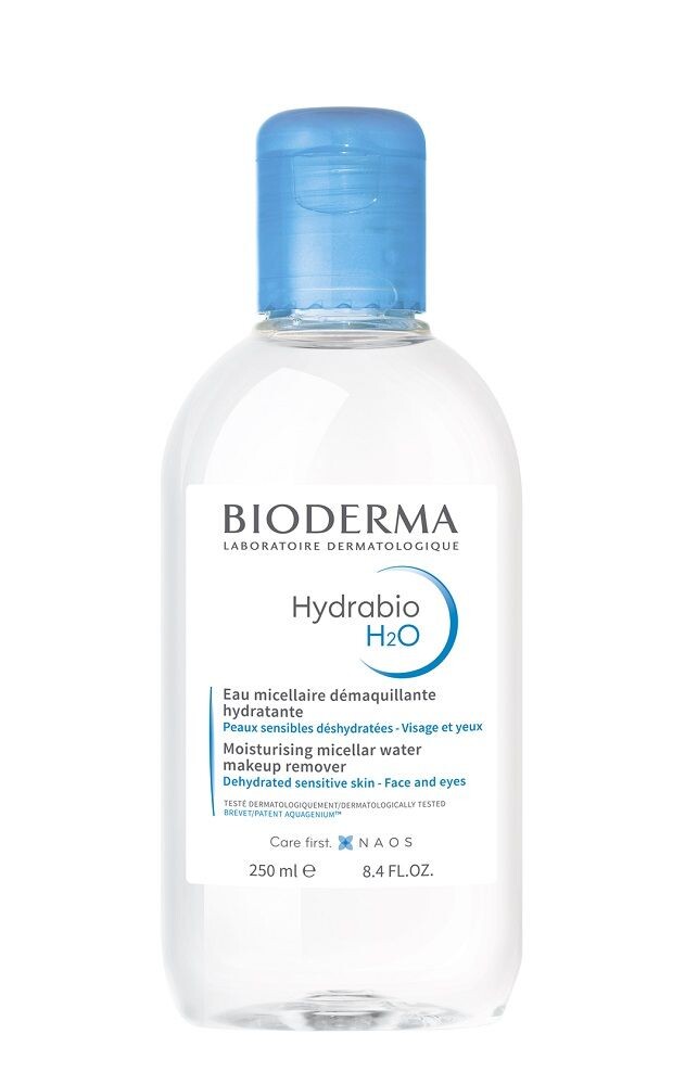 Bioderma Hydrabio H2O мицеллярная жидкость, 250 ml
Bioderma Hydrabio H2O мицеллярная жидкость, 250 ml
