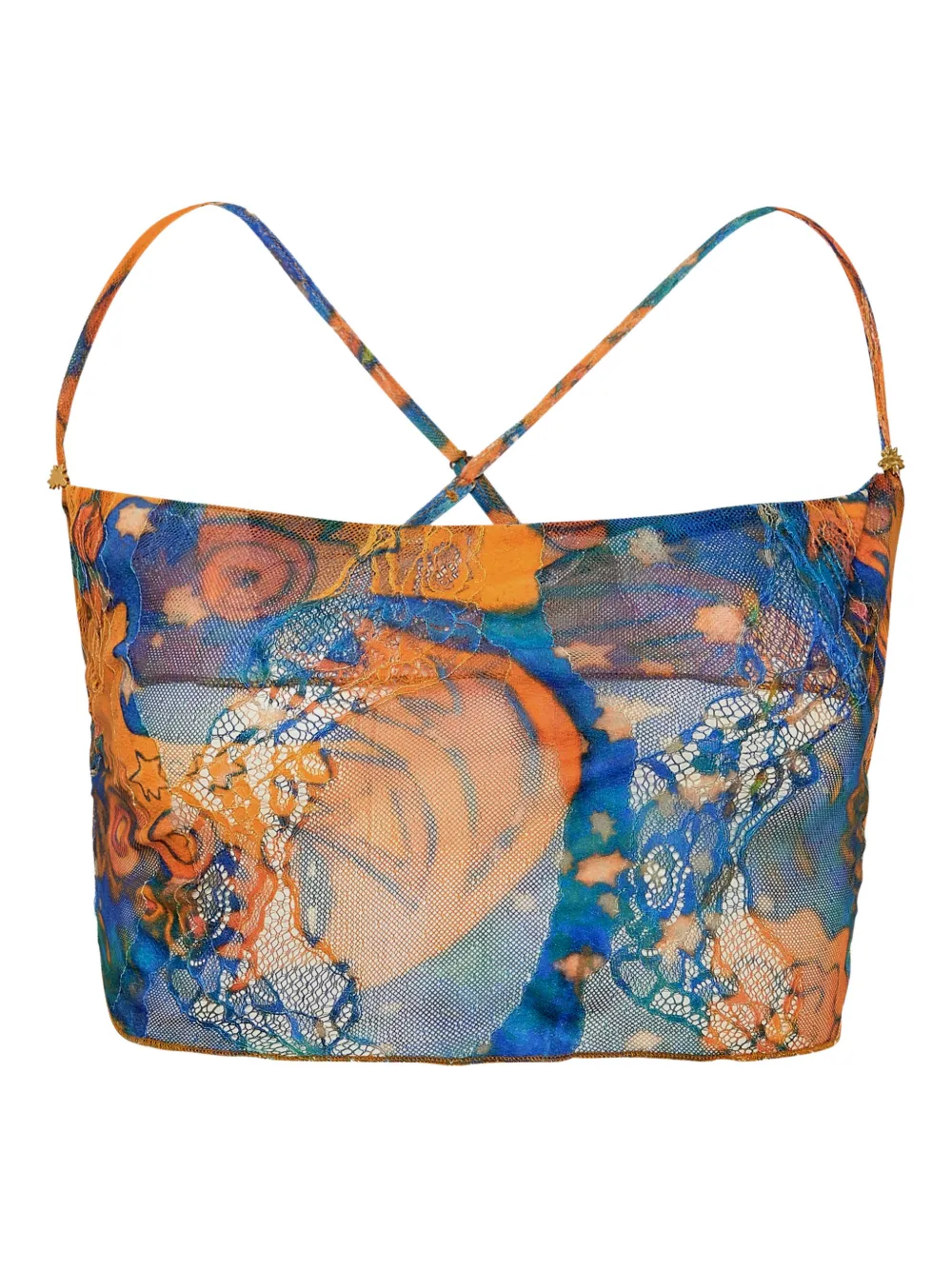 Кружевной топ El Beso Donde Esteban, синий
Кружевной топ El Beso Donde Esteban, синий