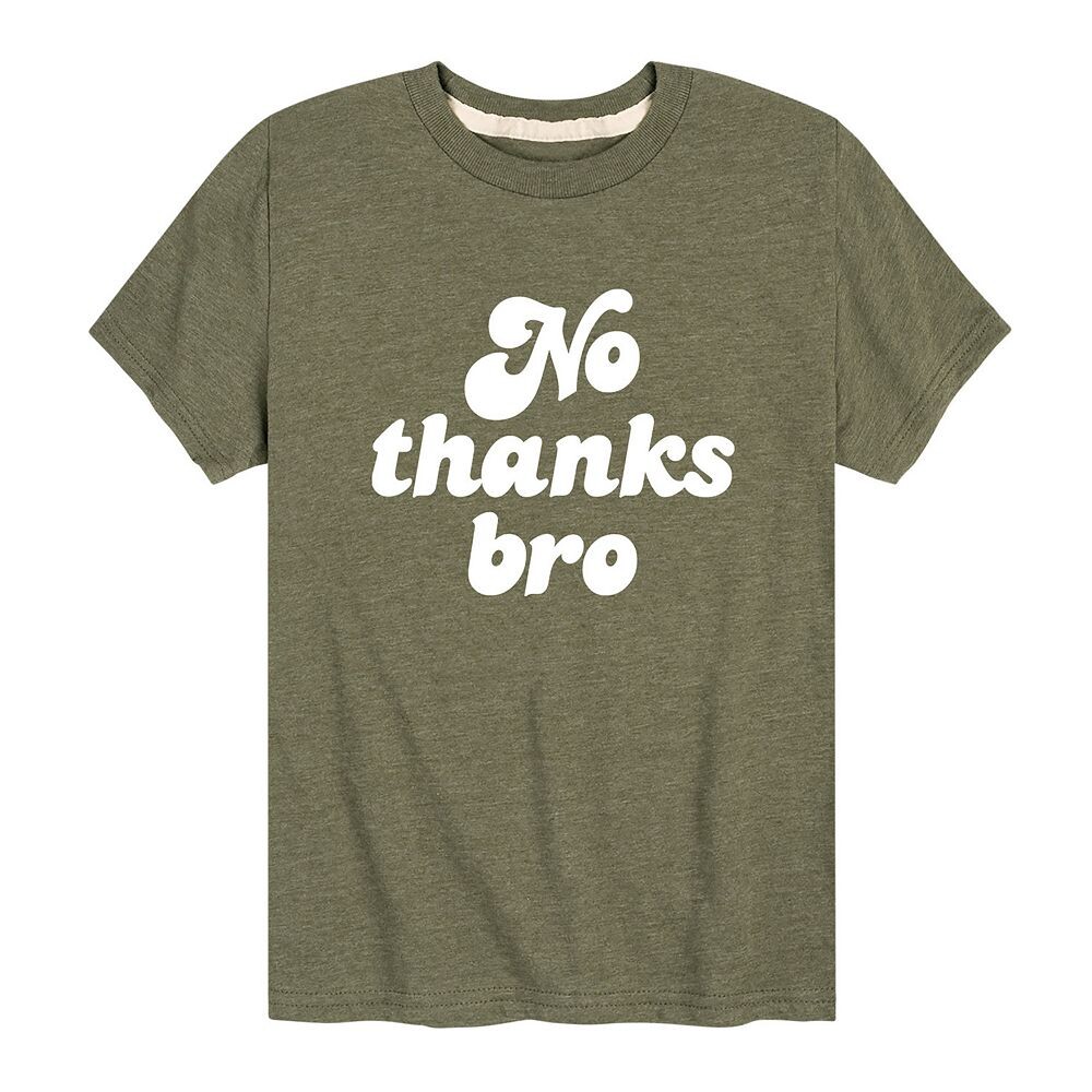 Футболка с рисунком для мальчиков 8–20 лет «Нет, спасибо, братан» Licensed Character, зеленый
Футболка с рисунком для мальчиков 8–20 лет «Нет, спасибо, братан» Licensed Character, зеленый