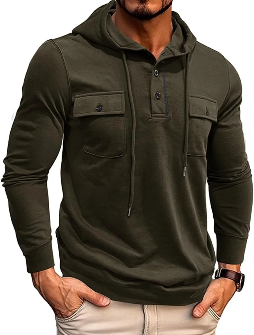 Мужская тонкая толстовка с капюшоном на пуговицах и карманом BOTING DOLA
Мужская тонкая толстовка с капюшоном на пуговицах и карманом BOTING DOLA