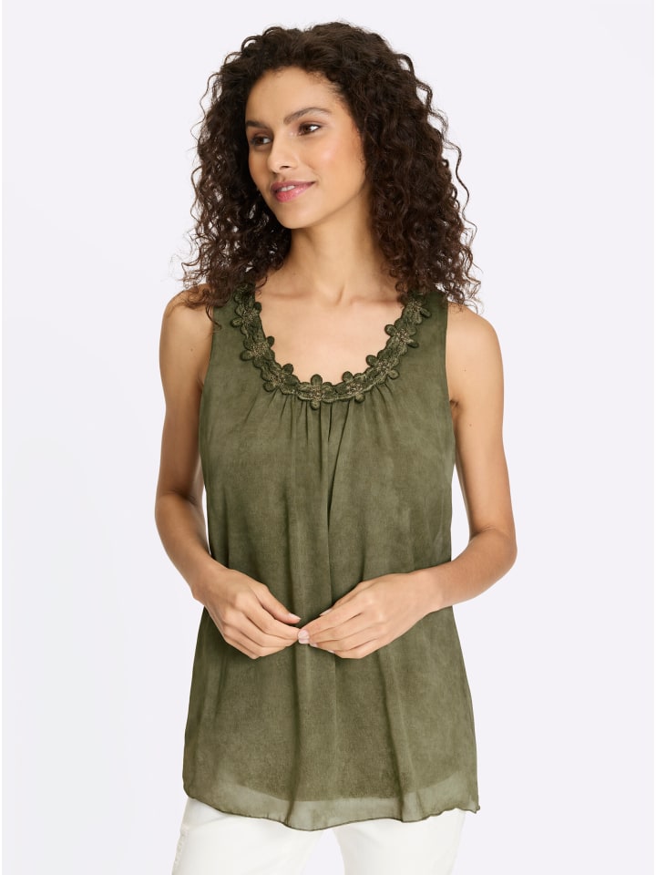 Топ Heine, оливковый
Топ Heine, оливковый
