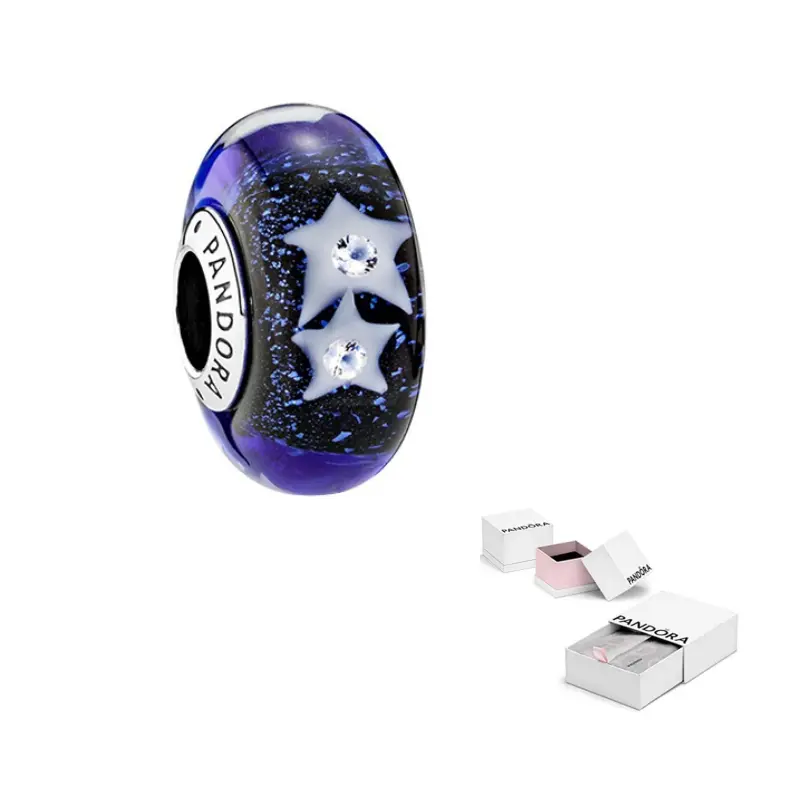 925 sterling silver подвески для женщин Pandora, синий белый
925 sterling silver подвески для женщин Pandora, синий белый