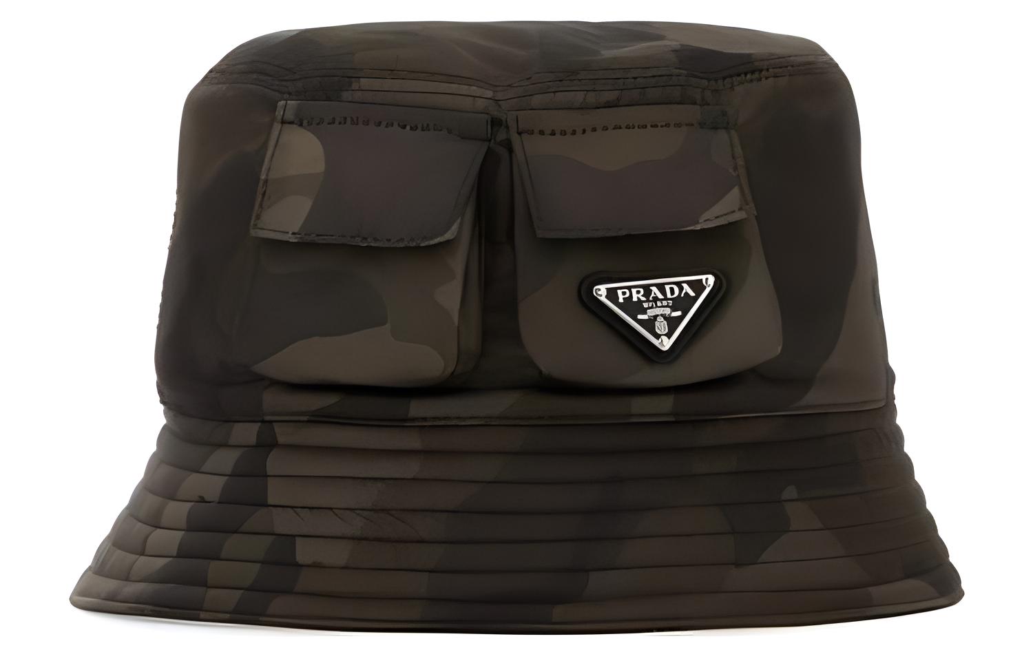 Prada Панама из переработанного полиамида и синтетического волокна, мужская, зеленая
Prada Панама из переработанного полиамида и синтетического волокна, мужская, зеленая